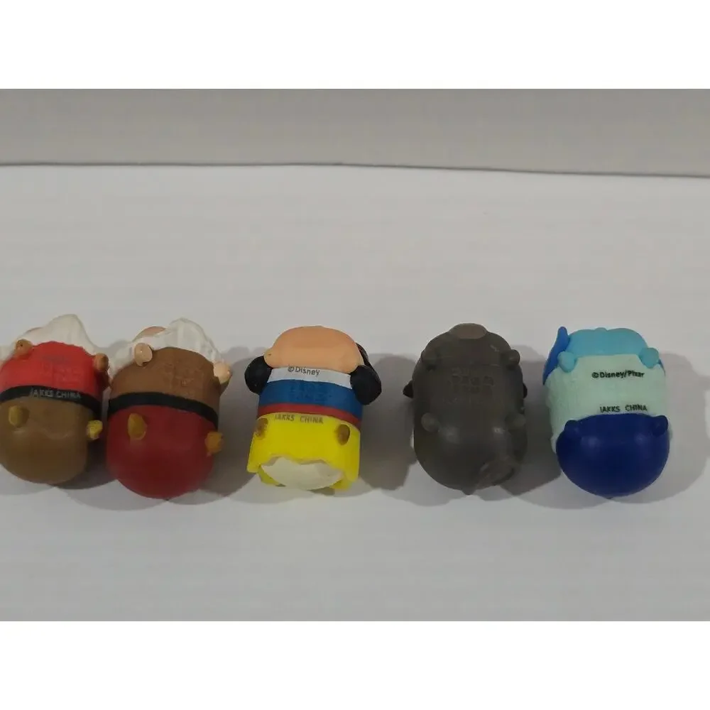 Mini Disney Tsum Tsum Snow White Grumpy Bashful Baloo Sadness Vinyl Set 5